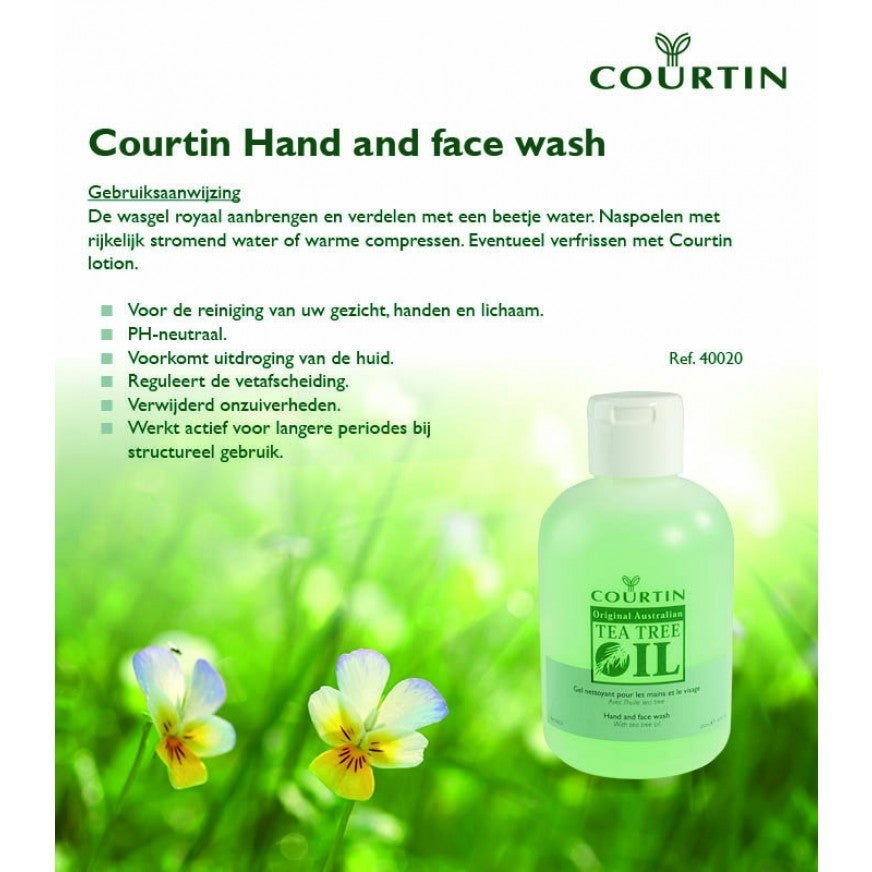 Courtin Hand & Face wash
250ml