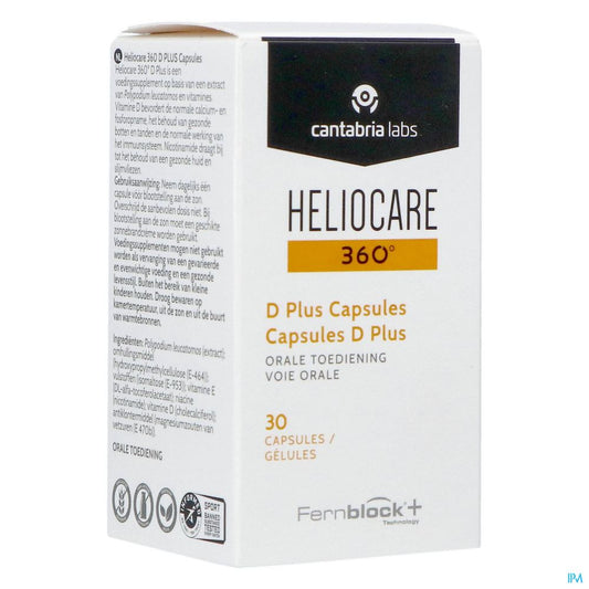 Heliocare 360° D Plus | 30 capsules