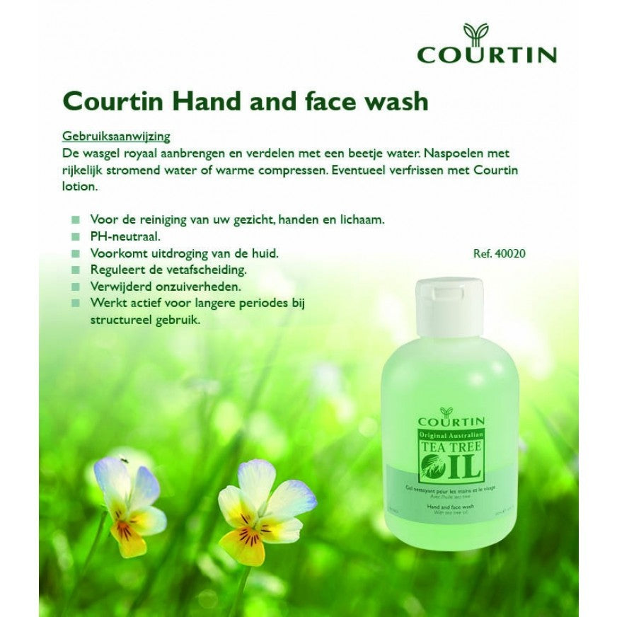 Courtin Hand & Face wash

 250ml